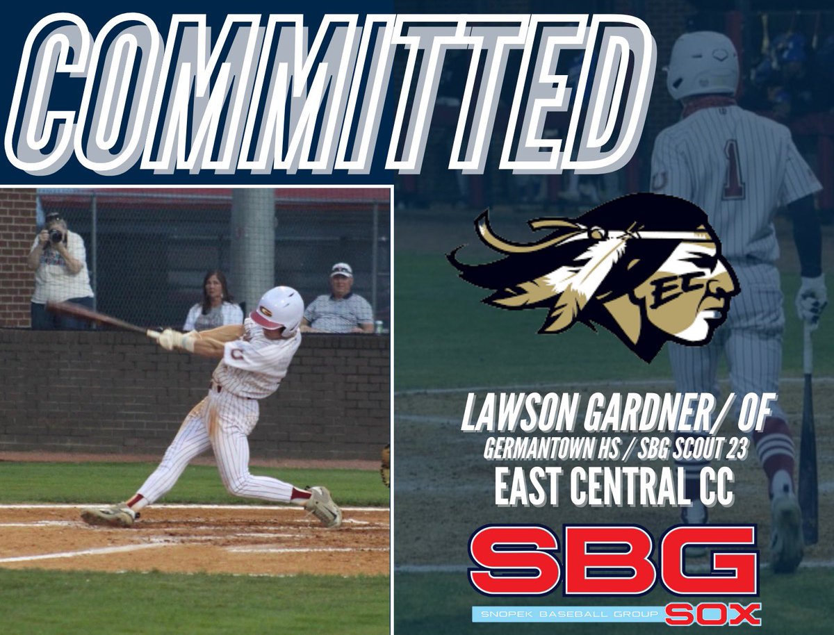 SBGsox's tweet photo. 🚨COMMITTED🚨
➡️CONGRATULATIONS and big shoutout to @GM_BASEBALL 2023 OF Lawson Gardner on his commitment to @ECCCBaseball !
@LawsonGardner4
@PBR_Mississippi
Acts 4:13
#SBGSox https://t.co/KSiaLqLXld