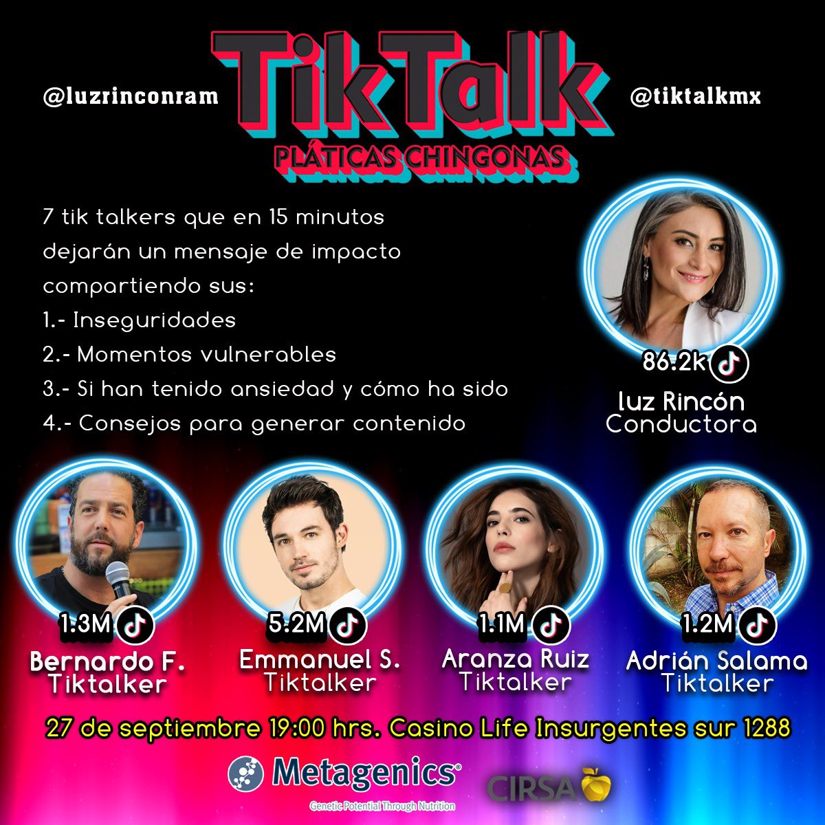 Si sientes que mueres todos los días por causa de la ansiedad, te espero en este evento completamente gratuito  <a href="/adriansalama/">Dr. Salamadra</a> <a href="/EmmanuelSenties/">Emmanuel Sentíes</a> <a href="/bernardofeta/">Bernardo Fernandez T</a> <a href="/arantzaruiz_/">Arantza Ruiz</a>