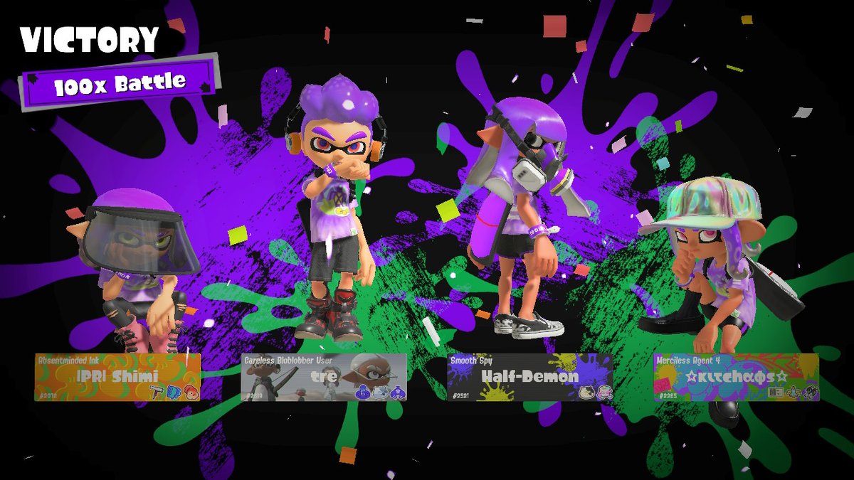 uTaiTeCoMPLeX's tweet photo. insane! #Splatoon3 #NintendoSwitch https://t.co/mZd5hww0DP