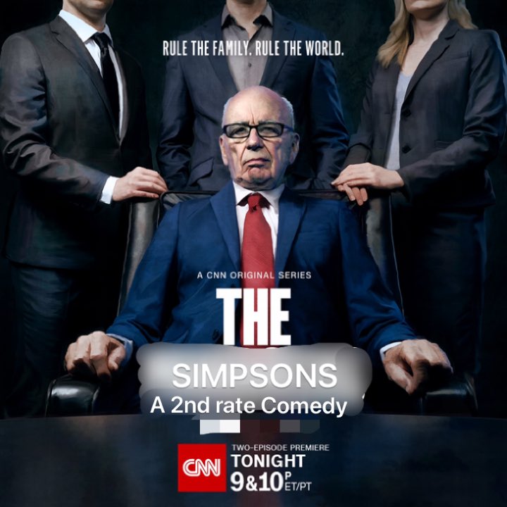 groovereligion's tweet photo. @CNN #TheMurdochsSeries #cheaplaughs #comedy #Joker https://t.co/AROGdoAKVL