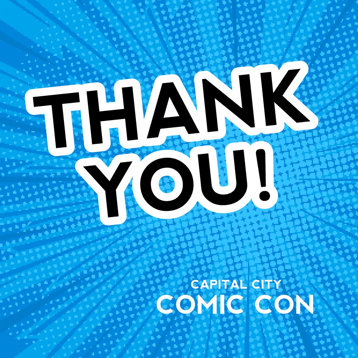 Thank you to our awesome volunteers, sponsors, exhibitors, artists, panelists, performers, guests and staff. We couldn’t have had such an amazing event without you! 

#capcitycomic #yyjevents