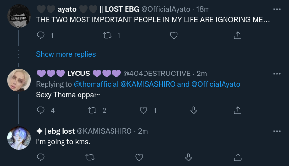 i think ebg is making everyone go insane