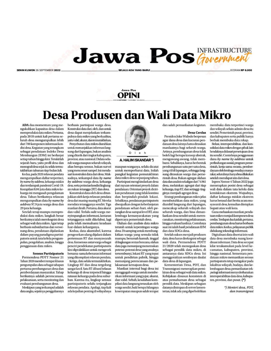 Husnah64616596's tweet photo. Desa Produsen dan Wali Data Mikro
@jokowi
@halimiskandarnu
@kemendespdtt
@imansyukri
@malik_haramain
@taufikmadjid71
@yusradaridesa
@azzameldzikrie
@tppkemendes
@RArissunandar
@yanti_rakhman
#TPPSumSel
#TPPMUBA
#TPPLais https://t.co/vMAgLS3Zxr