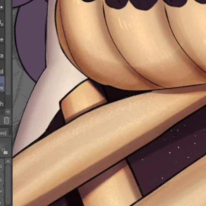 A few things from work! And wip for one of my pngs that I started some time ago for myself hehe #wip 