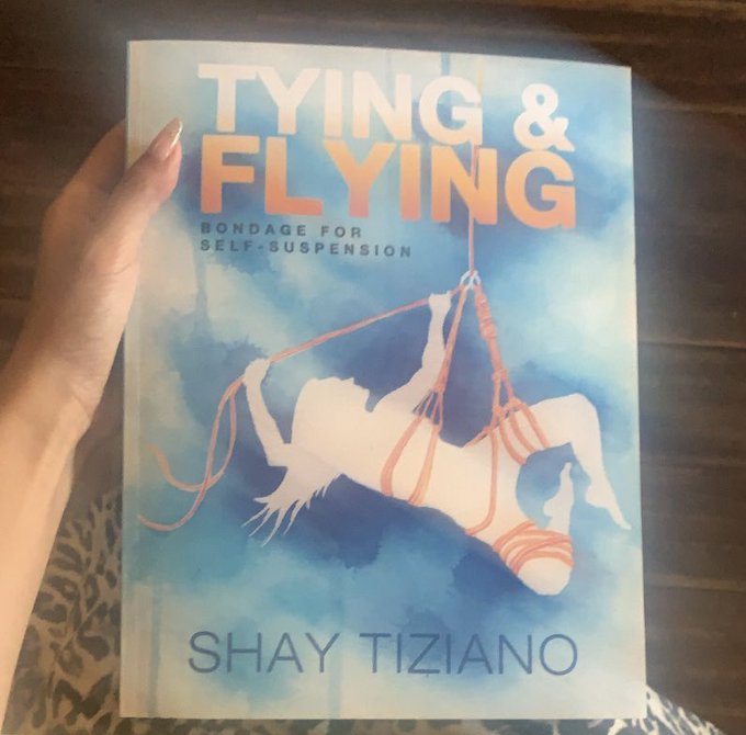 At my second Folsom Street Fair, and I bought the last autographed book of Tying &amp; Flying by @ShayBlondie