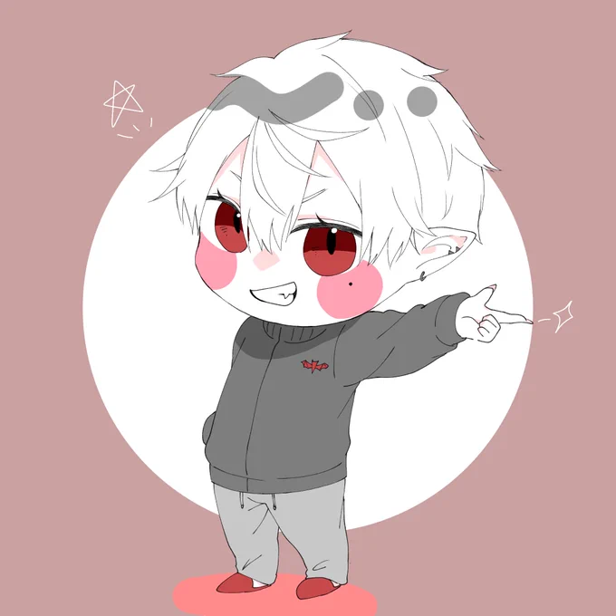 昨日アフターの時に描いてお友達にプレゼントしたズハです。 