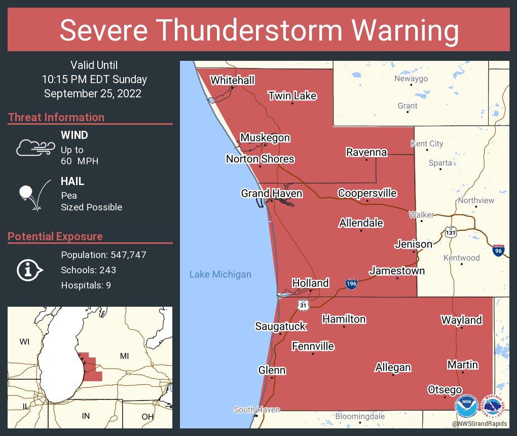 NWS Grand Rapids tweet media