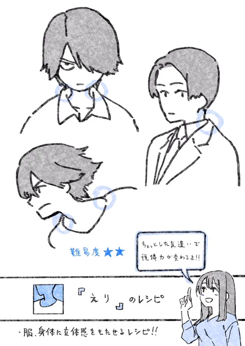 たった一本の線で立体的に見せる知識。

この1本がめちゃくちゃ大事なんです。 