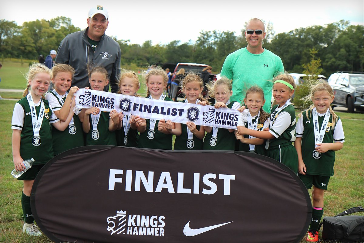 LMFCCoachBill's tweet photo. Finished up the weekend as finalist in the @kingshammer Cincy Challenge!!  Not bad for their first tournament! https://t.co/YB7IIDw746