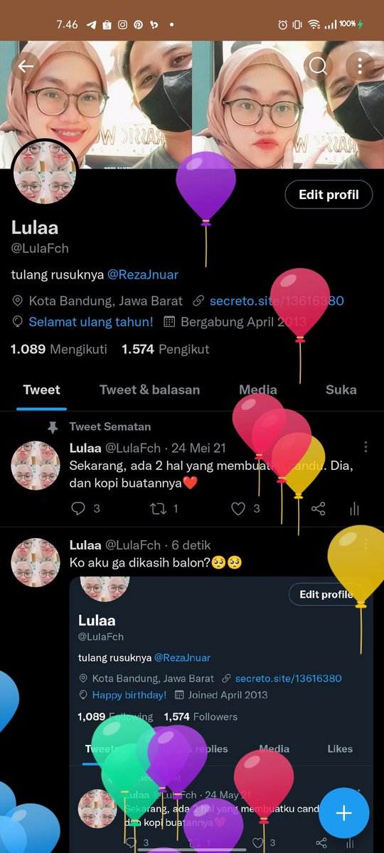 Rezajnuar's tweet photo. @LulaFch Balonnn nih weyyyyy https://t.co/uwWlV8hoOz