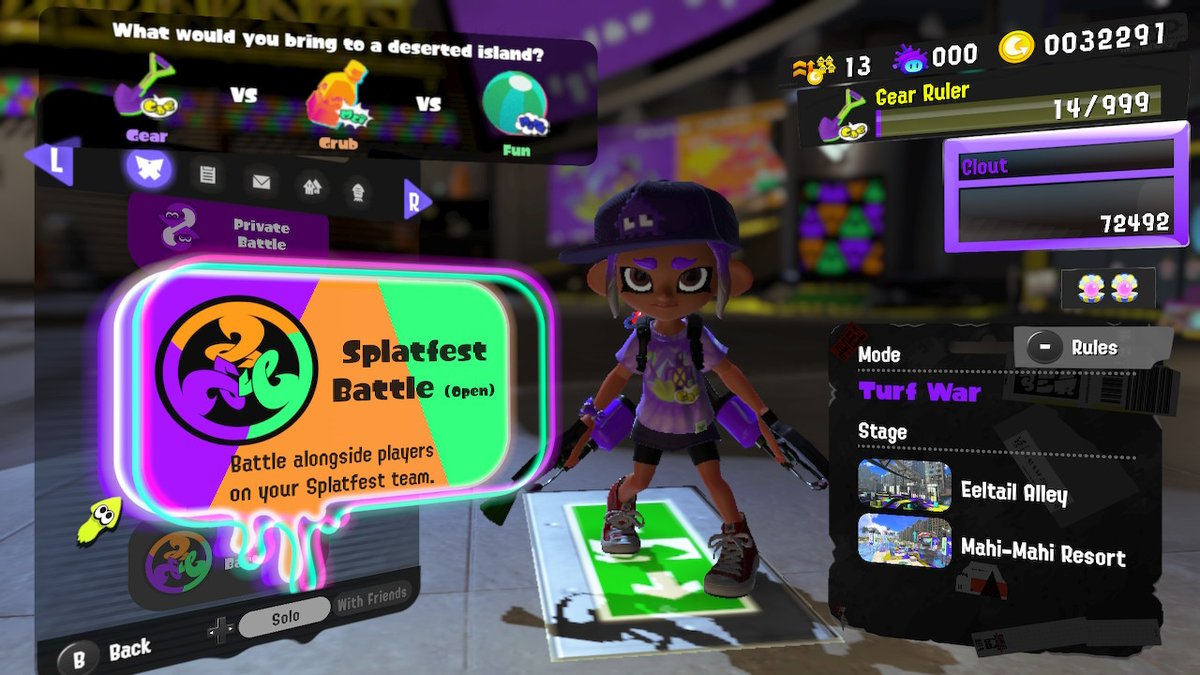 Trainer_Green's tweet photo. Final results. #Splatoon3 #NintendoSwitch https://t.co/PDxcqmevj9
