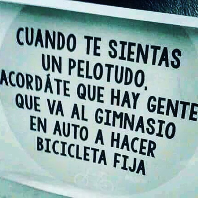 RTSuperAcion's tweet photo. Cuando te sientas un “Pelotudo”🤬
Acordate que hay gente que va al gimnasio en auto a hacer bicicleta fija o spinning 😭🤦🏼

 ❤️🙌🏽

🙌🏽

🙌🏽🏃🏻🏃🏽‍♀️

💪🏼🙌🏽

❤️

🔥🔥🔥🔥🔥🔥🔥🔥🔥

✍🏻

-

Este donde este el profe Gabi
 entrenaaa junto a vos Siempree ✍🏻

#funcionaltrainning https://t.co/6ErASGXsKv