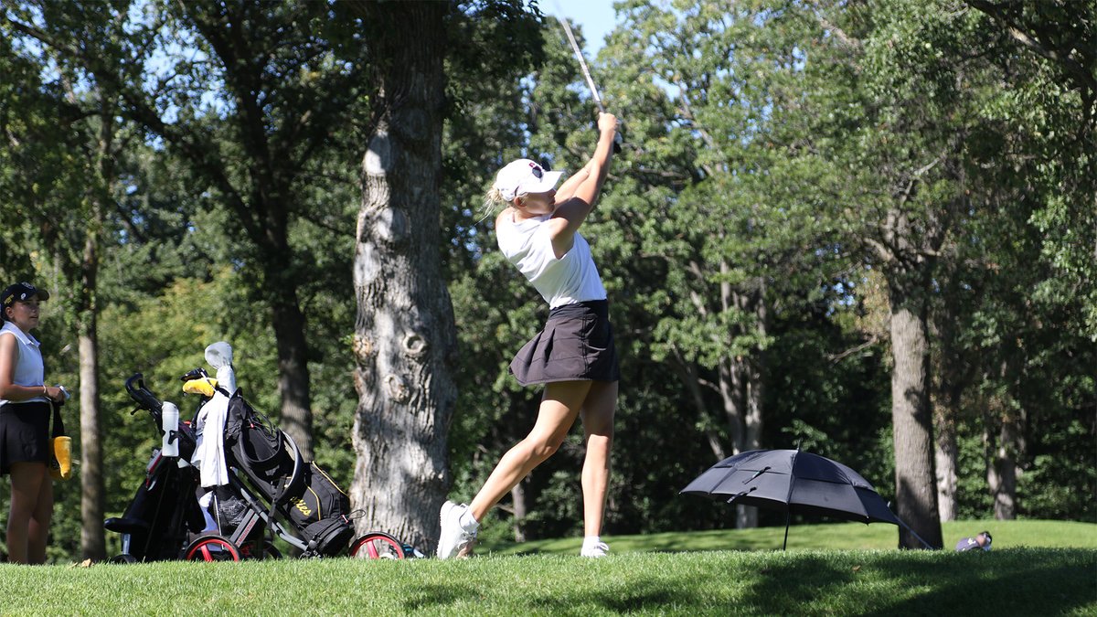 CSB_Athletics's tweet photo. The @csb_golf team ties for 6th place as a team at the St. Kate's Invite, the last regular season meet before the MIAC Championships next weekend. Sophomore Sami Boerboom led the Bennies on day 2, shooting a 78 for a two-day score of 157. #BennieNation
📰 https://t.co/BITDZaVZc7 https://t.co/YDS4x9irrw