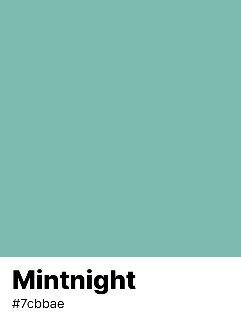 color_parrot's tweet photo. #Mintnight #7cbbae https://t.co/OybtuBYm78 https://t.co/akCffVF67i