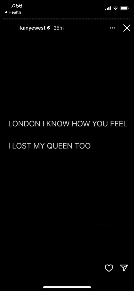 Ye via Instagram Stories: