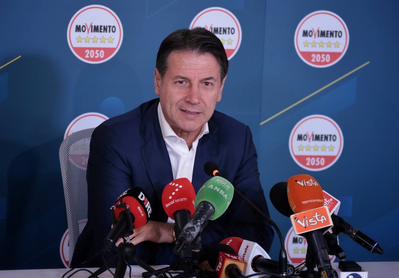 Giuseppe Conte on X: "In diretta dalla sede del @Mov5Stelle: https://t.co/ME0mEPeryj https://t.co/QtKse55sM0" / X