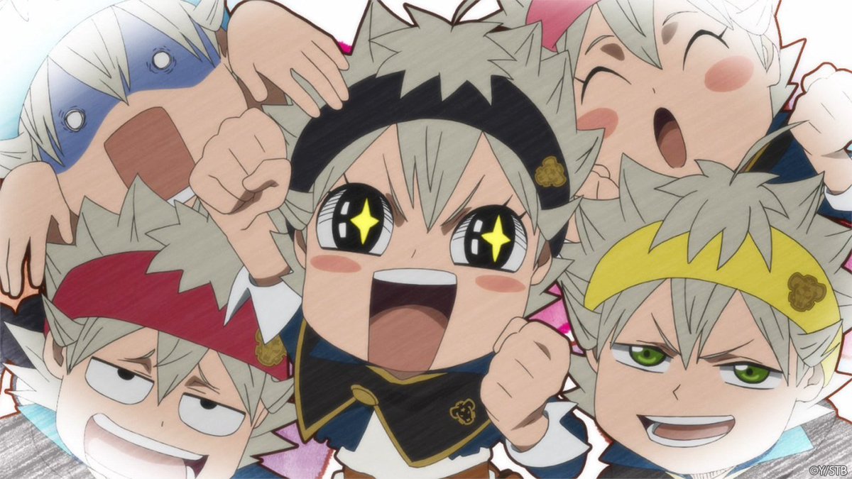 🥰🥰🥰 (via @BlackClover_EN)