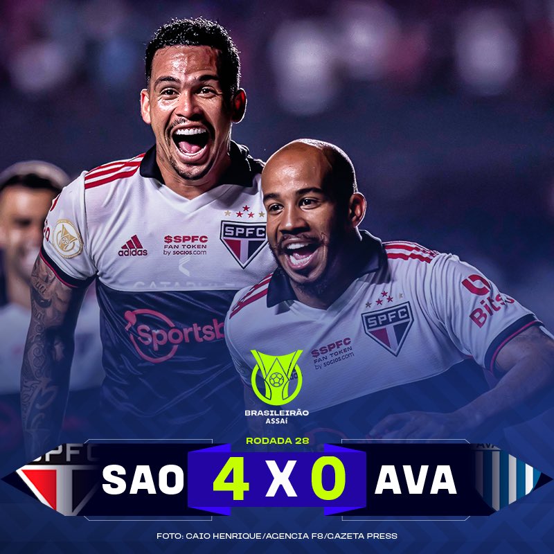 Brasileirão Assaí on Twitter "Vai com tudo, Tricolor! Goleada, apoio