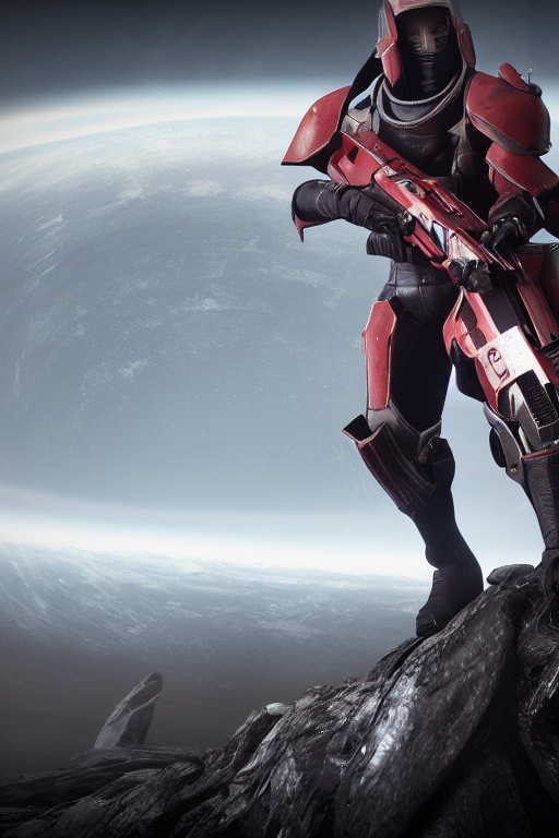 Destiny2ByAI's tweet image. guardians of the light by ai