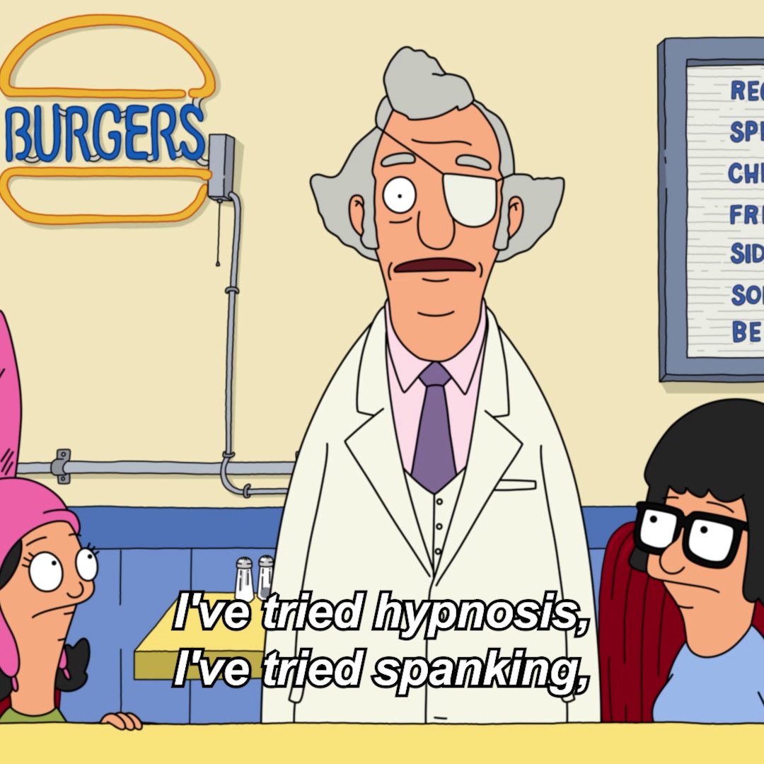 Bob's Burgers on Twitter "If spanking didn't work, idk what will."