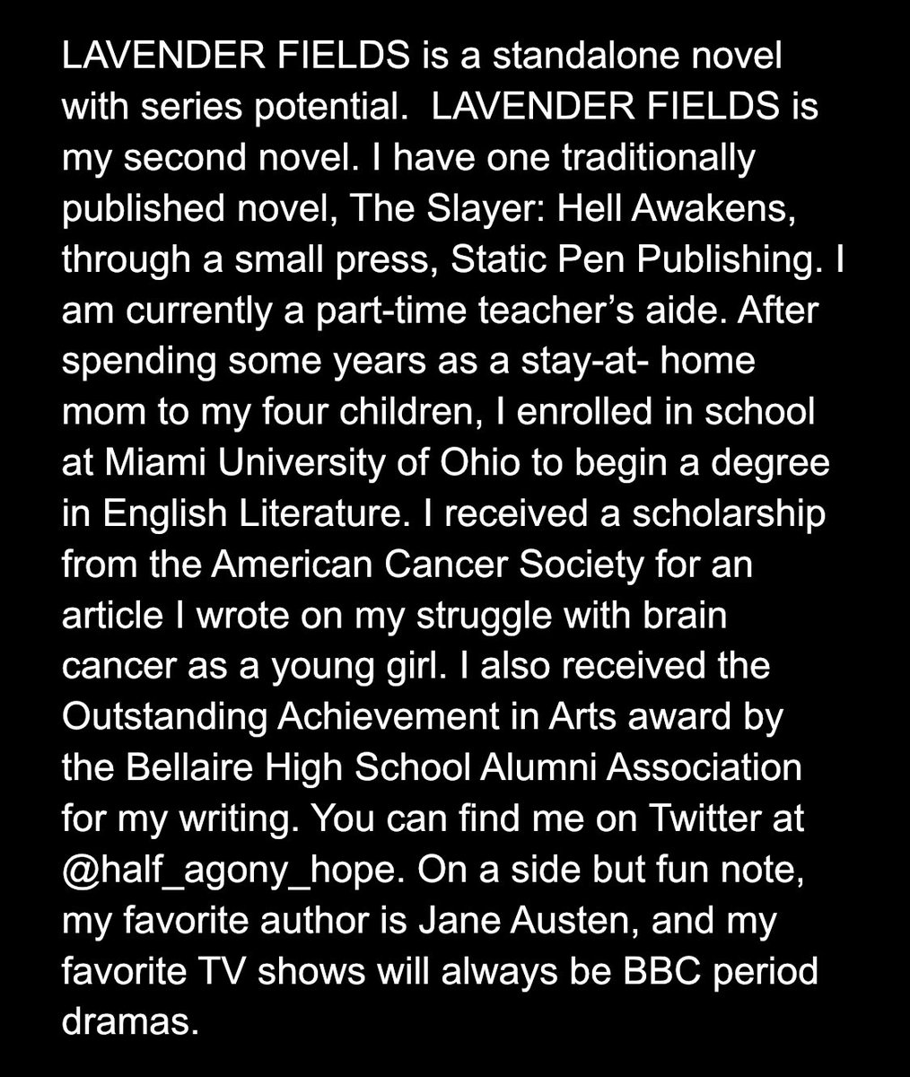 half_agony_hope's tweet photo. I’ve had enough people ask to read the query letter that I figured I would put it up. 👍🏻 hope it helps you all land a publisher and agent! https://t.co/lyB8mOahA8
