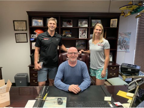 DragonSeats's tweet photo. Equipment Managers Appreciation Week ends today, but the work this group does never stops.  Here's to the hardest working people in sports...  It's a privilege to be in the trenches with you all.

#FootballEquipment #PFEMS #Sports #NFL #CollegeFootball https://t.co/IPX80p77UC