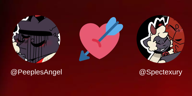 PeeplesAngel's tweet photo. My Twitter Crush is: @Spectexury

Find yours at https://t.co/IKijIucLpb

⠀ https://t.co/dI3VVAWcHy