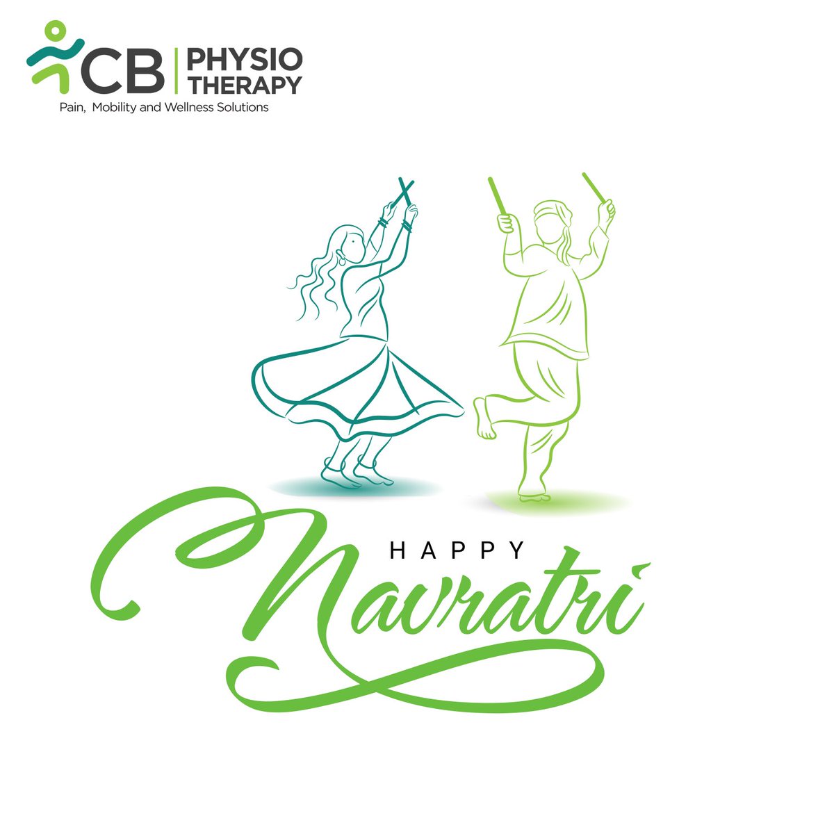 CBPhysioAH's tweet photo. Happy Navratri!
#navratri2022 #navratri #navratrispecial #durgapuja #healthcare #cbphysiotherapy #mumbai #bangalore #delhi #NCR https://t.co/YPOa3sR06B