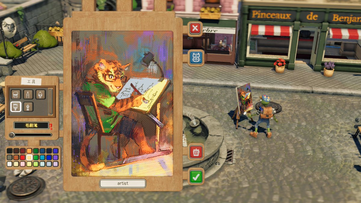 Norlicthemanul's tweet photo. I'm glad that the game developers choose my art as one of the top arts :)  These are second part of my game arts. #passpartout https://t.co/YXfjFRO9mE