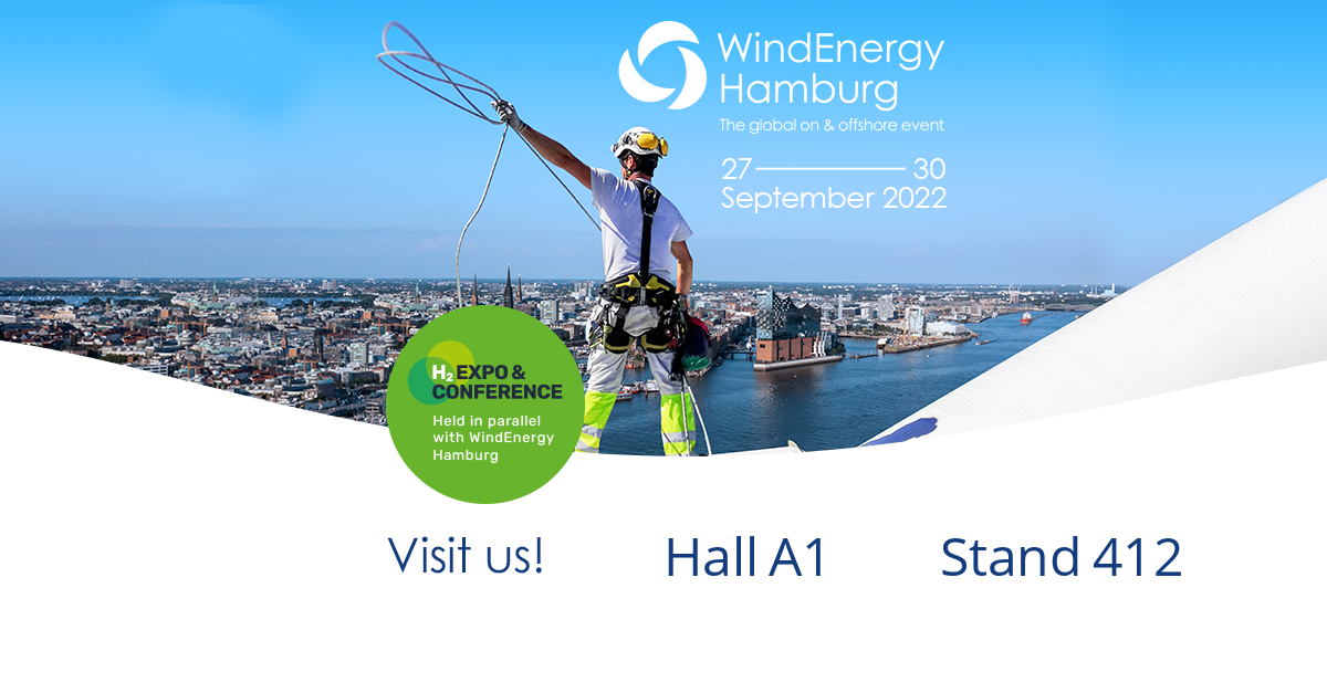 Only 1 more day left until the start of the <a href="/WindEnergyHH/">WindEnergy Hamburg</a>! Come visit us for a chat and a coffee.