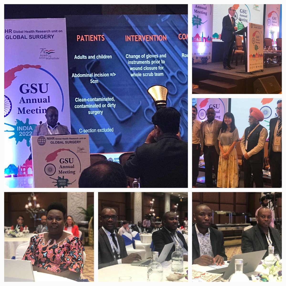 Sharing CHEETAH trial results <a href="/NIHR_GSU/">NIHR Global Surgery</a> Annual meeting. Changing gloves and instruments before abdominal wound closure decrease surgical site infections and is cost-effective.Accepted <a href="/TheLancet/">The Lancet</a>
Thx <a href="/GlobalSurgeryI1/">Global Surgery India Hub</a> <a href="/HubRwanda/">GlobalSurg Hub Rwanda</a> <a href="/Uni_Rwanda/">University of Rwanda</a> <a href="/RwandaHealth/">Ministry of Health | Rwanda</a> <a href="/Surgical_RW/">Rwanda Surgical Soci</a> <a href="/RwandaFDA/">Rwanda Food and Drugs Authority</a>