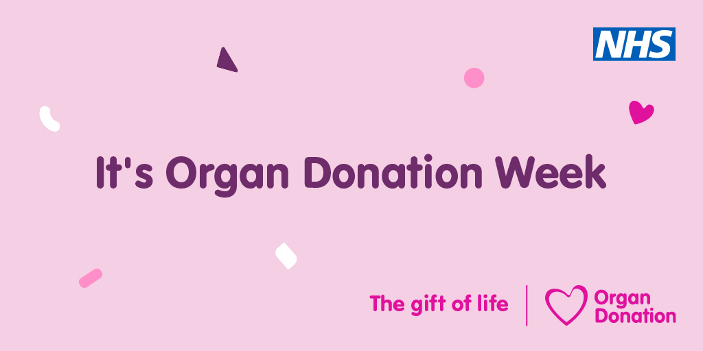 It’s #OrganDonationWeek, the perfect chance to celebrate the gift of life!

Make a difference by registering your decision to become an organ donor. It could mean you save and improve many lives.

Register your decision today ➡️ bit.ly/3ByPqYz