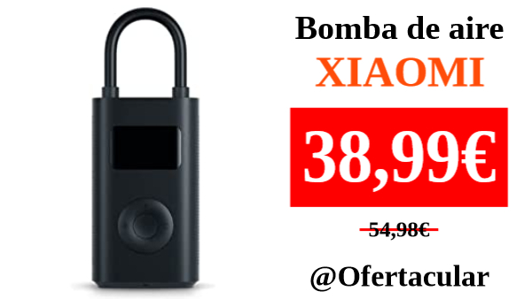 OfertacularRL's tweet photo. ⚫️ Bomba de Aire Portátil Xiaomi 1S
🛒: https://t.co/GZ4nryiujC
‼️OFERTA‼️ 👁🗨 #Amazon #chollo #oferta #ganga #BlackFriday #primeday #ofertacular https://t.co/JOtTJ8Fiuk