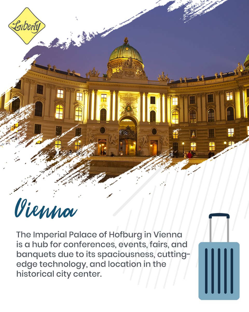 liberty_itg's tweet photo. #Austria is a hotspot for business events
The capital city of Austria, #Vienna, has consistently been rated as one of the world's most liveable cities.
At Liberty Group, we believe traveling should be an experience, not a hassle
https://t.co/UsZ5WFEED1
#libertygroup #dmcservices https://t.co/IP9HFlTNjA