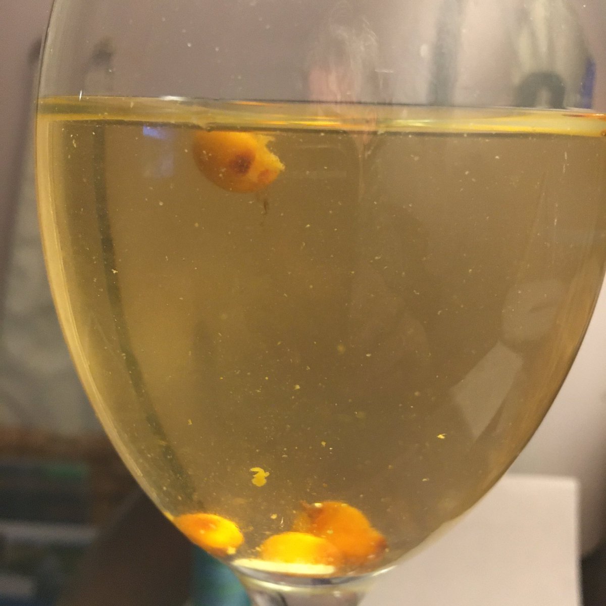 The theme of my weekend- sea buckthorn with fish, ice cream and gin - and today for a breakfast smoothie to recover from all the fabulous <a href="/AldeburghFood/">Aldeburgh Food&Drink</a> activities.