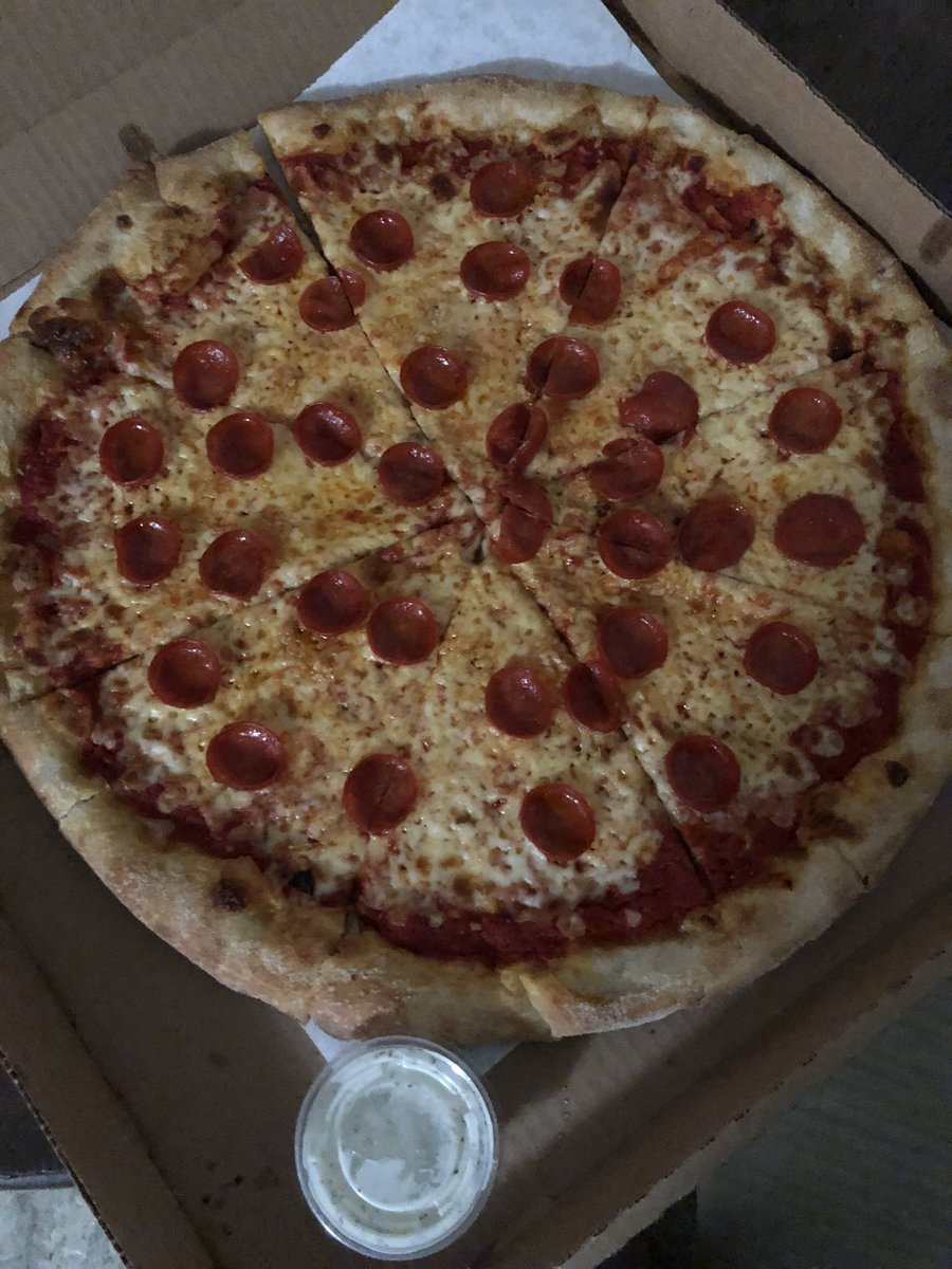 Back in LA. Sad but hopeful. Gonna put down this pepperoni garlic pie from Slasher Pizza before it’s back to the grind tomorrow. Go Beavs.