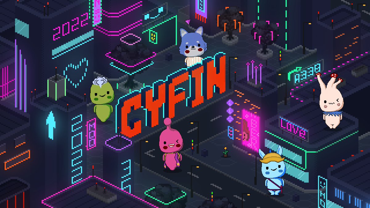 CyberFiniliar's tweet photo. 🏙️Once the Pui has grown into a CyFin, you will receive a different CyFin City airdrop, which will be a city land that you can customize with your CyFin.
😈Your CyFin will have different feedback through the cities you build.
#NFT #NFTProjects #NFTCommmunity #CYFIN https://t.co/N7wb6IKCLV