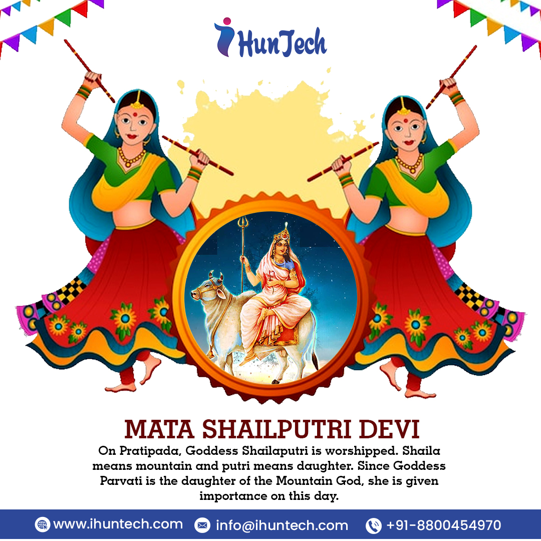 ihuntech's tweet photo. Mata Shailputri Devi
On Pratipada, Goddess Shailaputri is worshipped. Shaila means mountain and putri means daughter. Since Goddess
Parvati is the daughter of the Mountain God, she is given importance on this day. https://t.co/KwI8WWiyDK