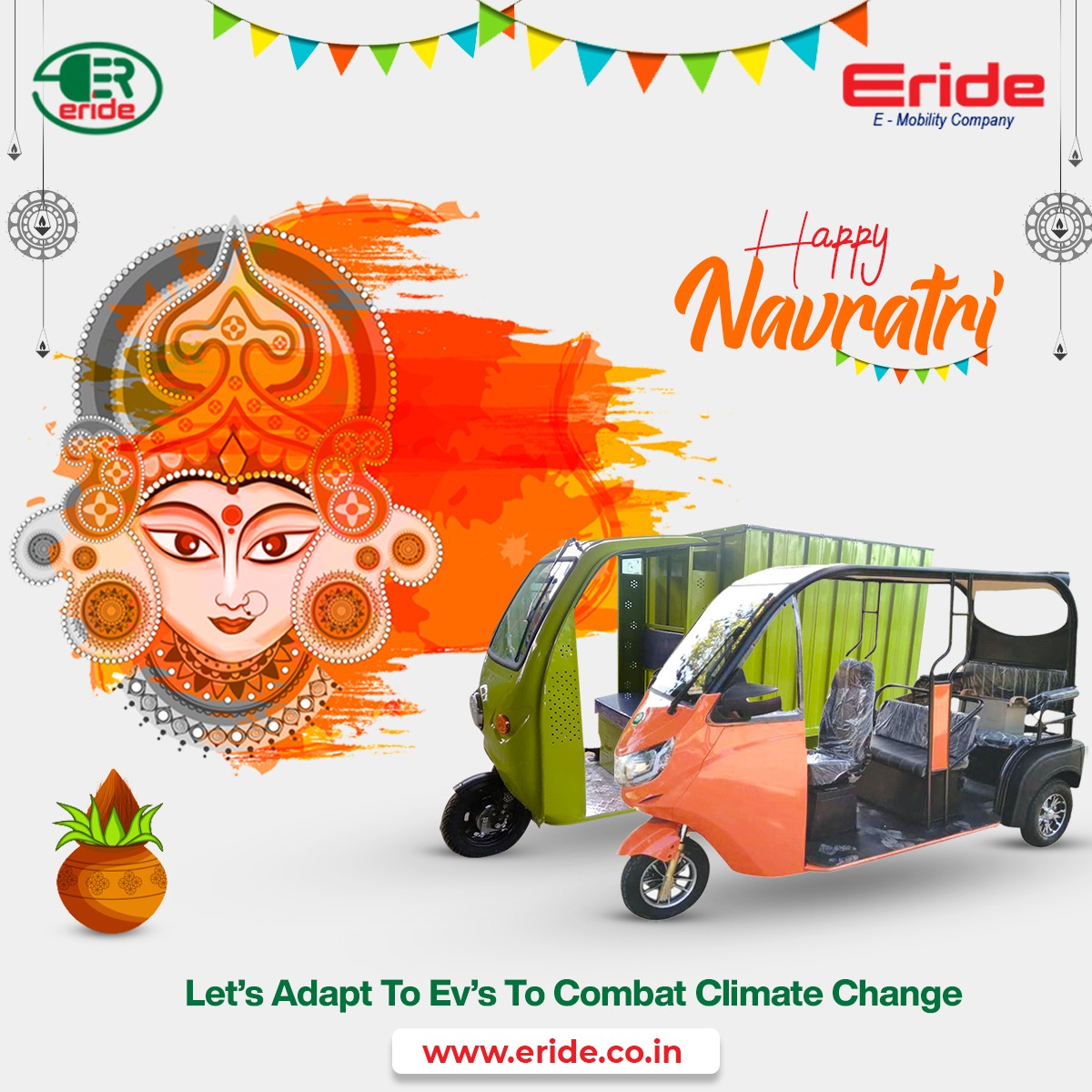 Erideindia's tweet photo. Wishing You All Happy Navratri!
#HappyNavratri #navratri #navratri2022 #NavratriWeek #Garba #Dussehra #Bathukamma #NavratriFestival https://t.co/I2z3zAp9uS