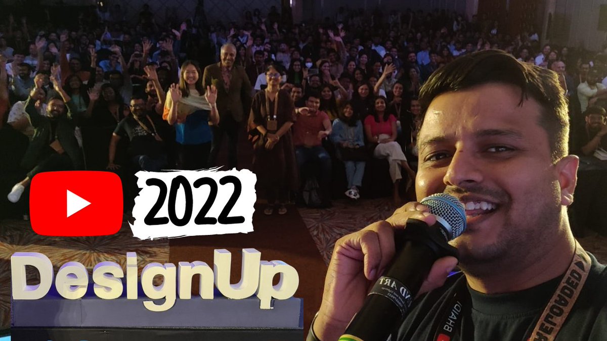 Vineet_Bhaidi's tweet image. DesignUp Conference 2022 Vlog is live now!

#DesignUp22 @DesignUpConf @jdallcaps @dharmeshba @beingshivashiva @Suvenk 

youtu.be/0EnAhPEnR50