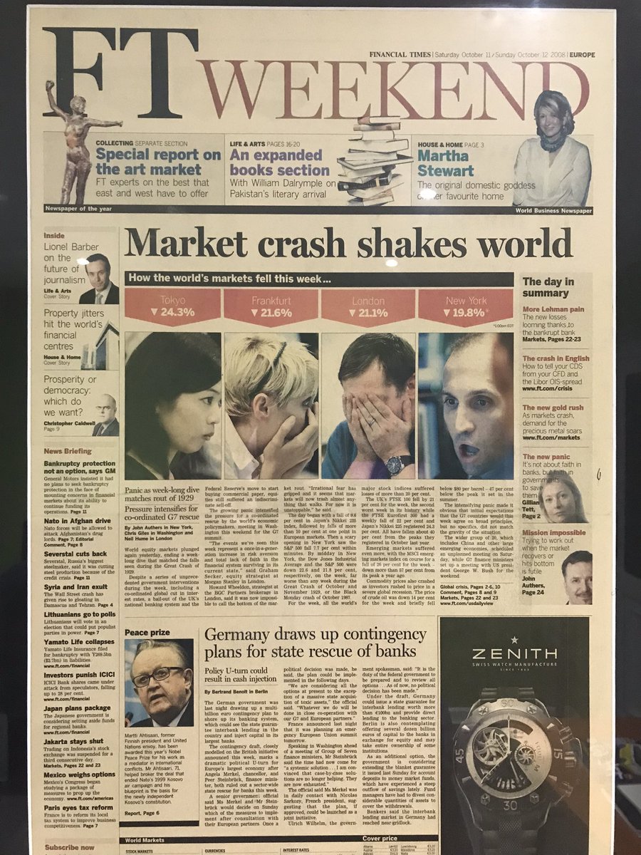 TradersCorner's tweet photo. Still hangs on my office wall as a reminder of 2008… got that nervous feeling again.. https://t.co/lpF10xmYE9