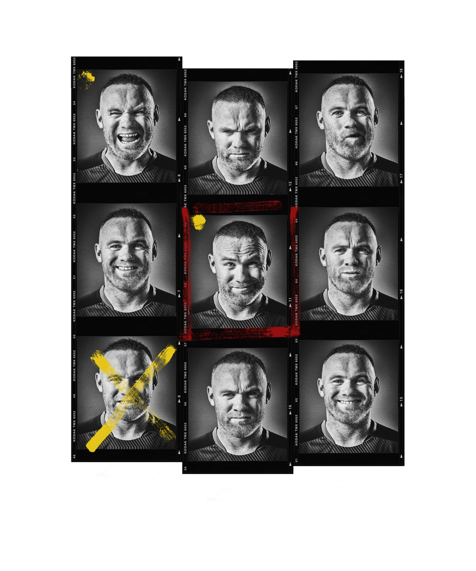 🦁 🦁 🦁 @England's all time record goalscorer ⚽ @waynerooney is just one of the incredible stars to form part of the Faces of Soccer Aid exhibition, raising funds for @unicef_uk 💙 The portraits by @drgotts will go on sale from Friday 30 September.