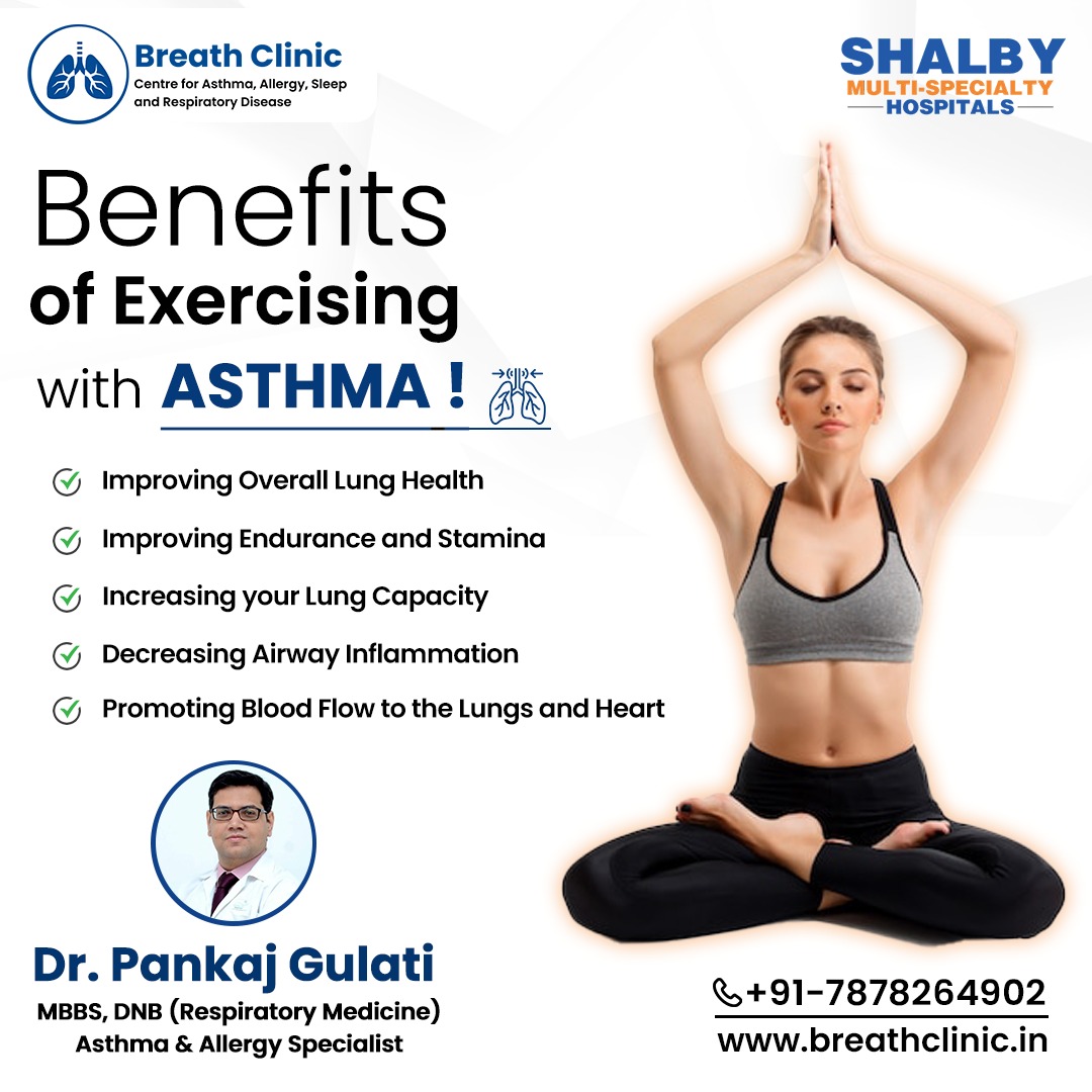 Benefits of Exercising with Asthma!

#asthma #asthmaawareness #asthmatreatment #asthmarelief #asthmaproblems #allergy #obesity #breathe #health #bestdoctor #besttreatment #BestPulmonologist #medical #medicine #treatment #besttreatment #QualityHealthcare #Healthcare #healthylife