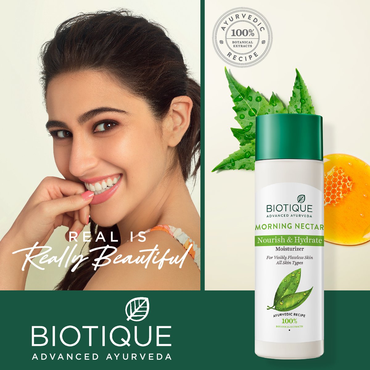 Biotique_World's tweet photo. Biotique Morning Nectar Nourish & Hydrate Moisturizer deeply nourishes and hydrates the skin. It absorbs quickly, reduces blemishes & gives flawless skin.
Get visible results in just 3 days.
Visit: https://t.co/CNxWWxoHDq
#RealisReallyBeautiful #BiotiqueCTM #VisibleResultsIn3Days https://t.co/OaxLB0ECeH