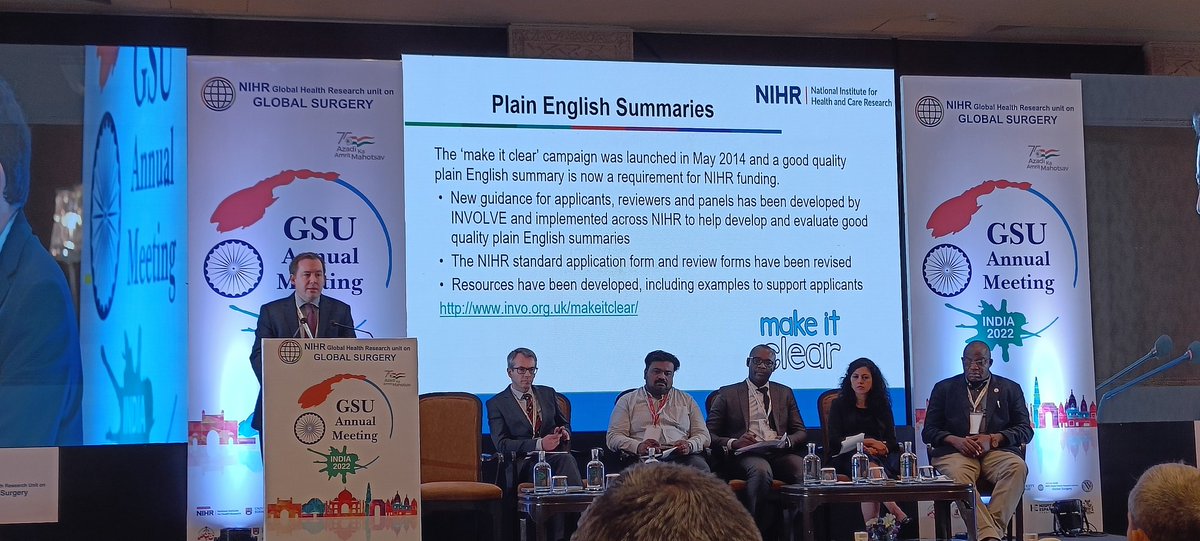 mikebahrami's tweet photo. Prof @pinkney_t talking about the value of lay summaries and #patientandpublicinvolvement #communityengagementandinvolvement on global health grant applications. https://t.co/dT4zxTQ3La