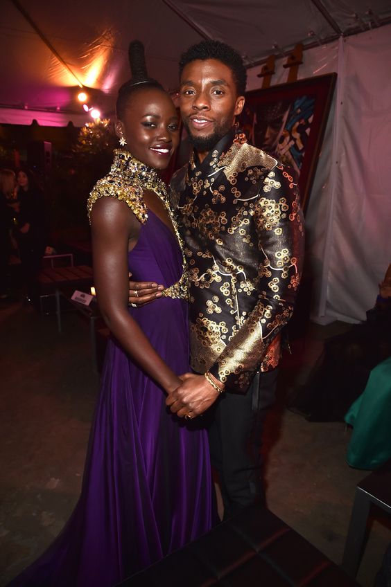 RT @CastMcu: Lupita Nyong'o and Chadwick Boseman at the Black Panther World Premiere https://t.co/uF6N7gNJvK