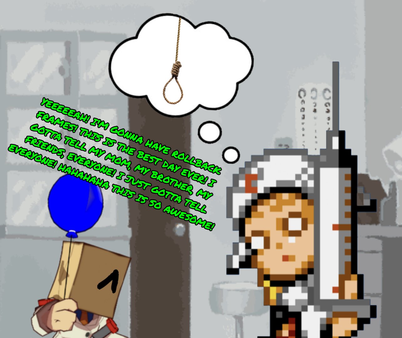 Dr. Faust and Co. on Twitter "*They've both learned about the new GG