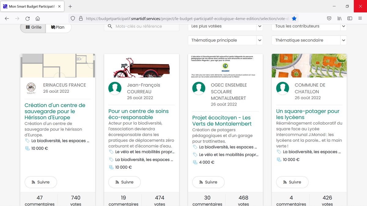 Chers Amis, avant de donner le biberon de 04h00 à #Camille, je tiens à remercier à tous ceux qui ont voté pour nous et/ou qui nous ont soutenu.
Le Budget participatif de la Région <a href="/iledefrance/">Région Île-de-France</a> va nous permettre d'acheter une partie des équipements nécessaires.
🥇#PremièrePlace