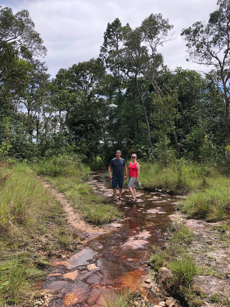 travelasiacarte's tweet photo. Thanks to our guests from Germany who enjoyed trekking at Kulen Mountain and cycling to Tonle Sap and wrote about the guide, ‘Many thanks to Mr Bun for his excellent guidance. We absolutely enjoyed our stay in Siem Reap. We only wish we could spend some more time in Cambodia!’. https://t.co/gluwKdnDon