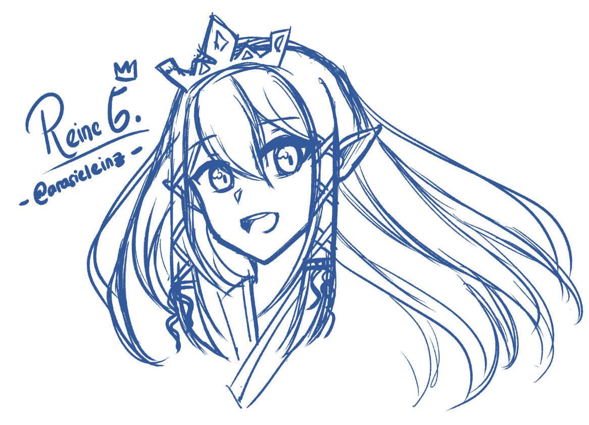 ArasielEinz's tweet photo. It's @ReineGwyneira !!❄️
Just scribbling around while waiting for the file to download at work...
sumpah lemot inet kantornya TT
#reinesans https://t.co/Yp2AVdkYhc